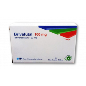 ​BRIVAFUTAL 100 MG ( BRIVARACETAM ) 30 FILM-COATED TABLETS